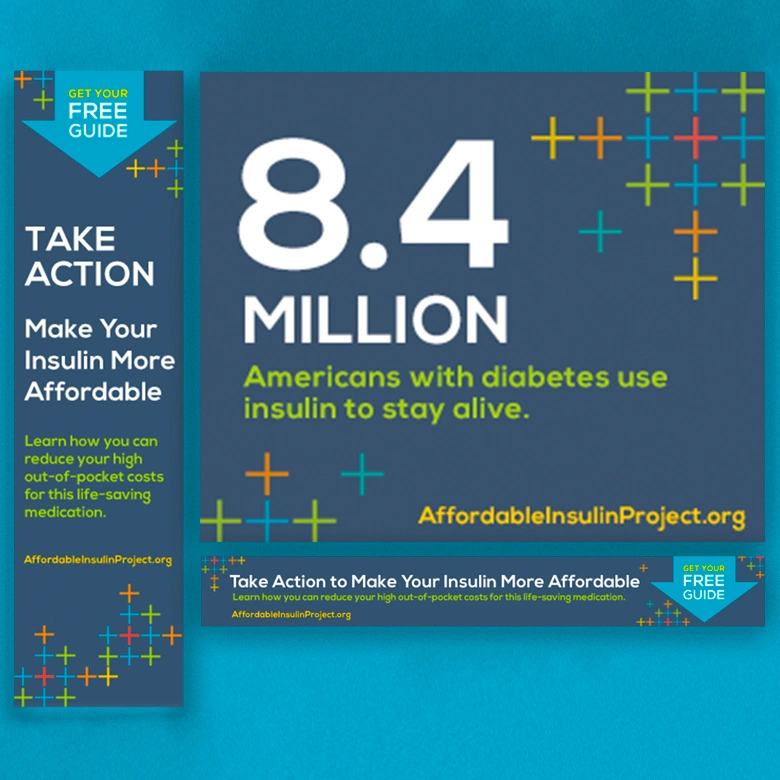 Diabetes advocacy group digital advertisement marketing services