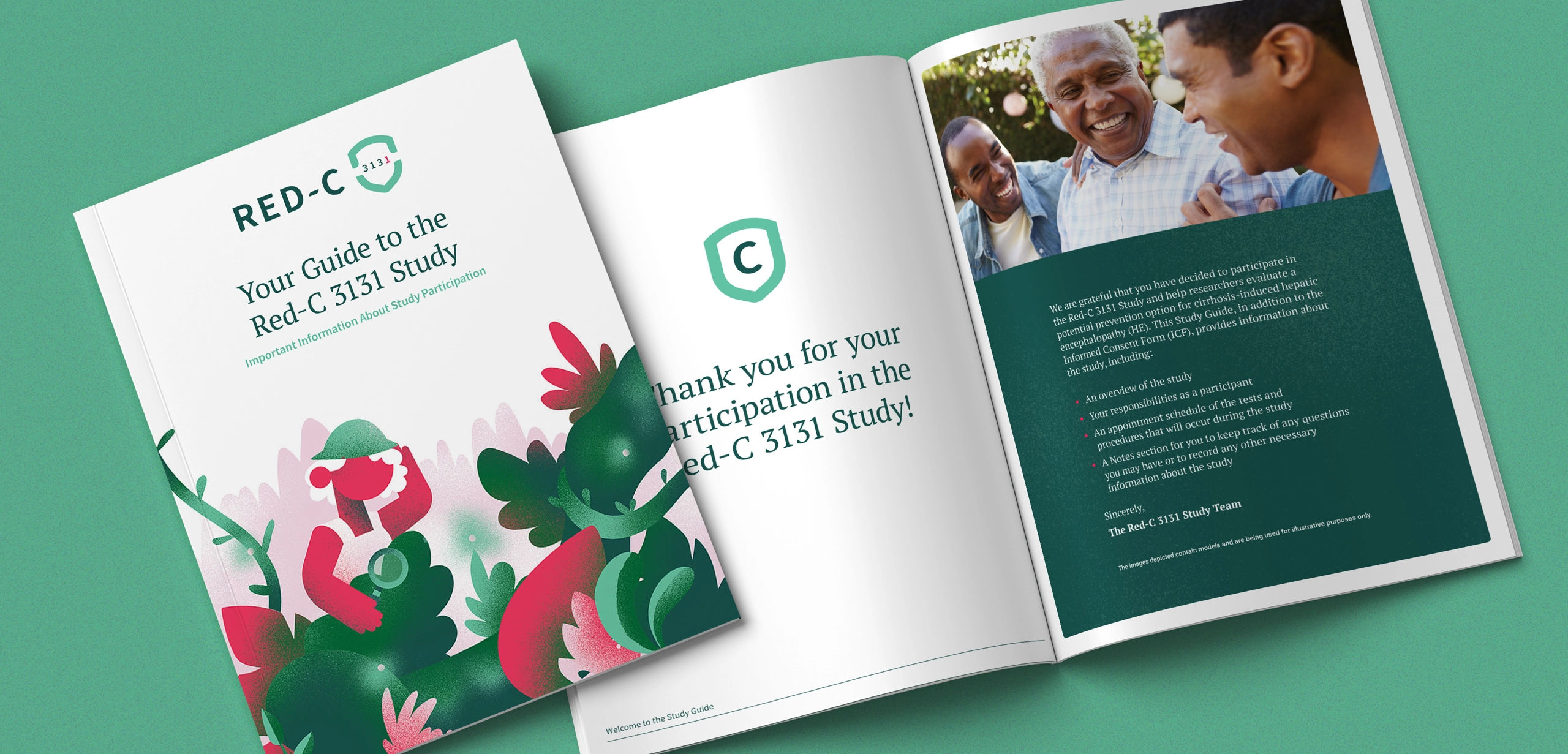 Patient recruitment cirrhosis clinical study branding development