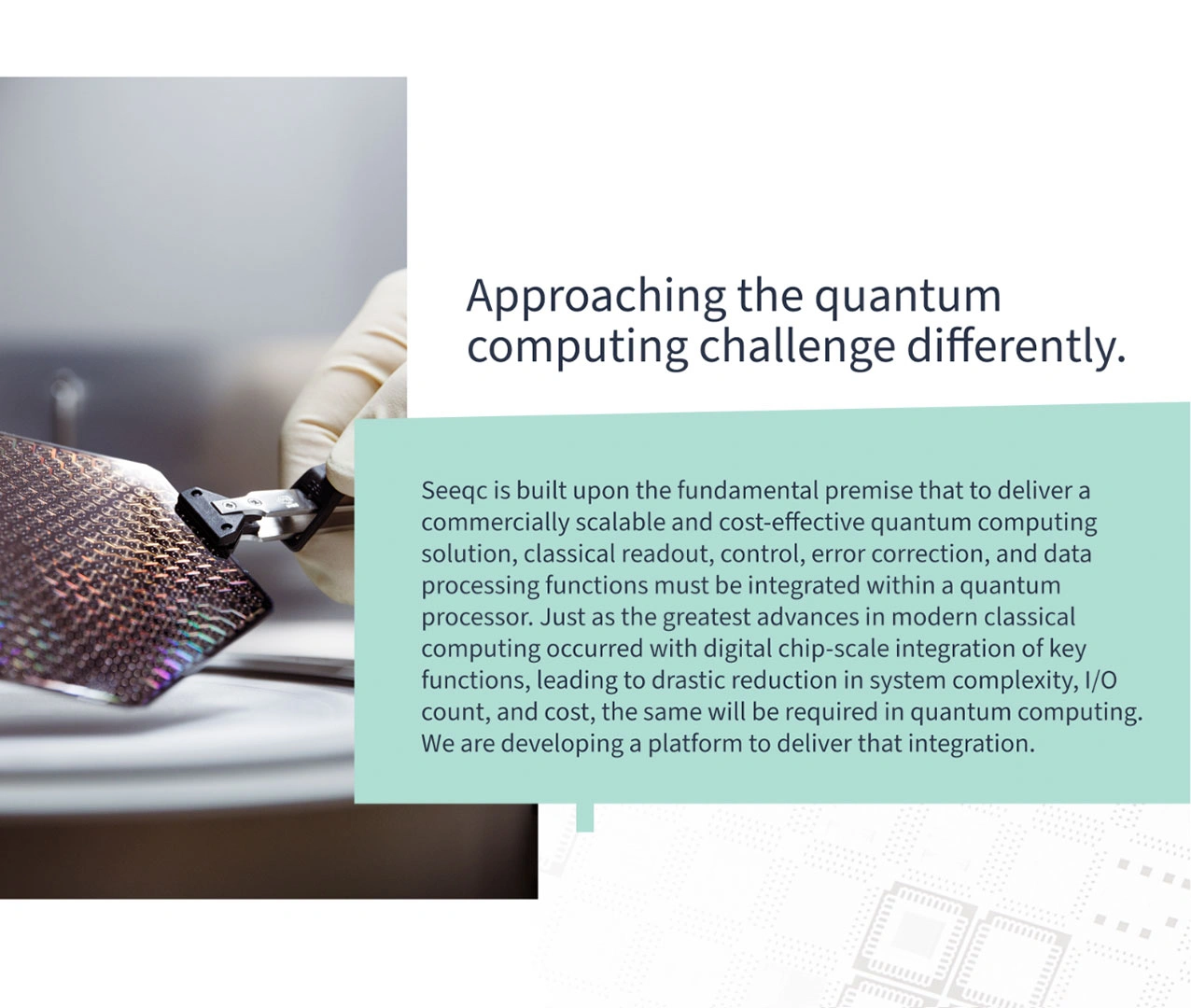 Quantum Computing technology company messaging and branding services