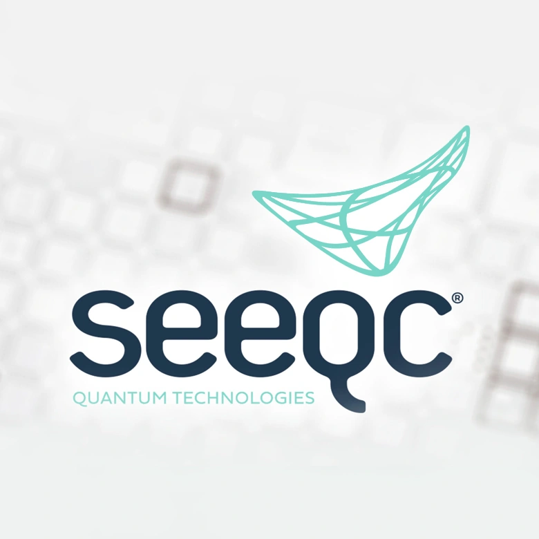 Quantum Computing technology company logo and branding design