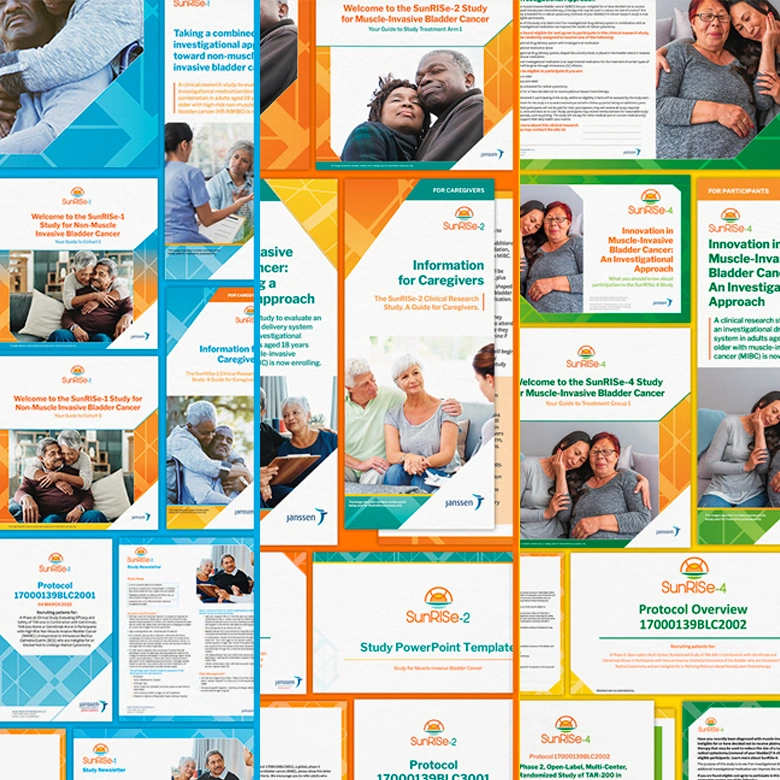 Clinical trial for bladder cancer patient recruitment branding