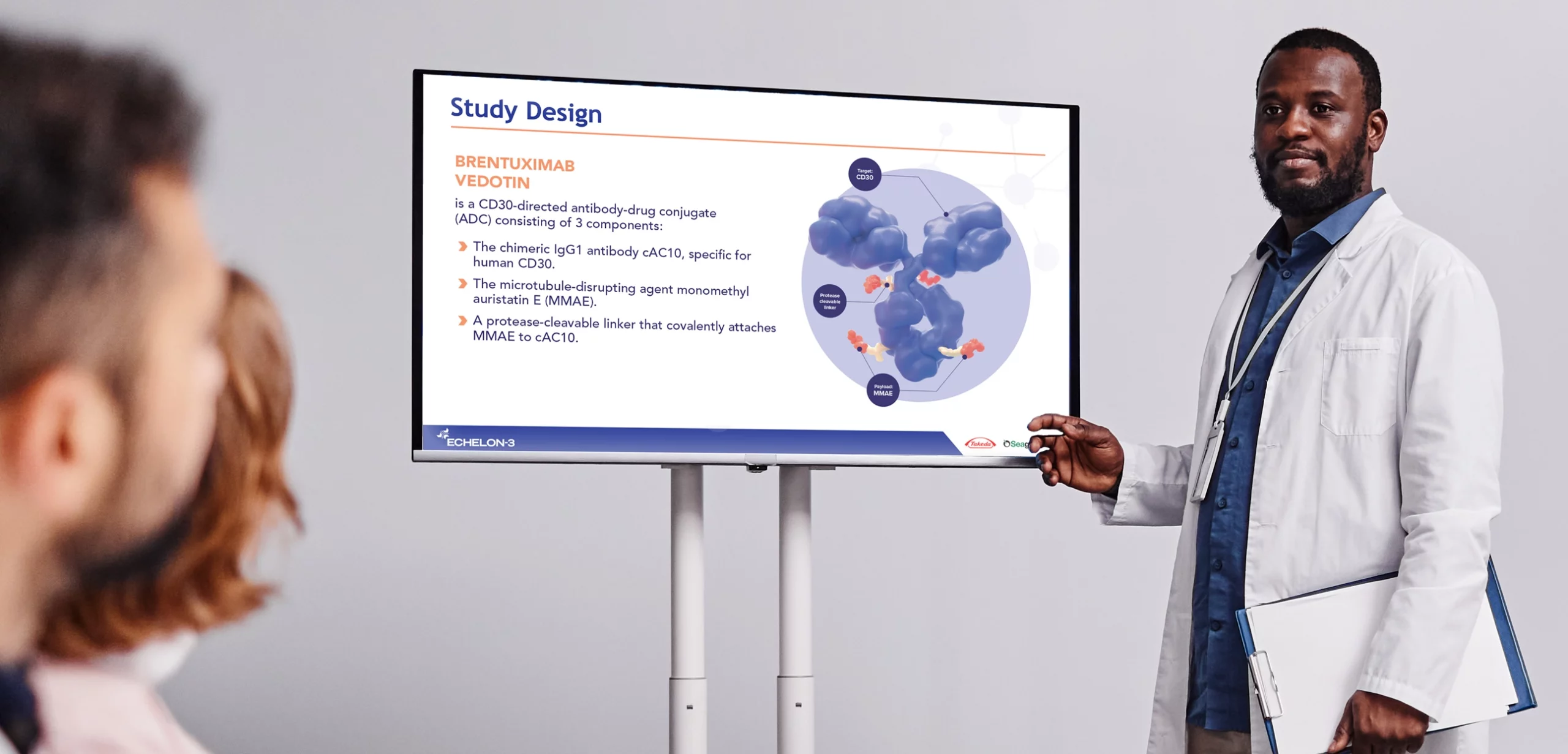 B-cell lymphoma clinical study patient recruitment branding services