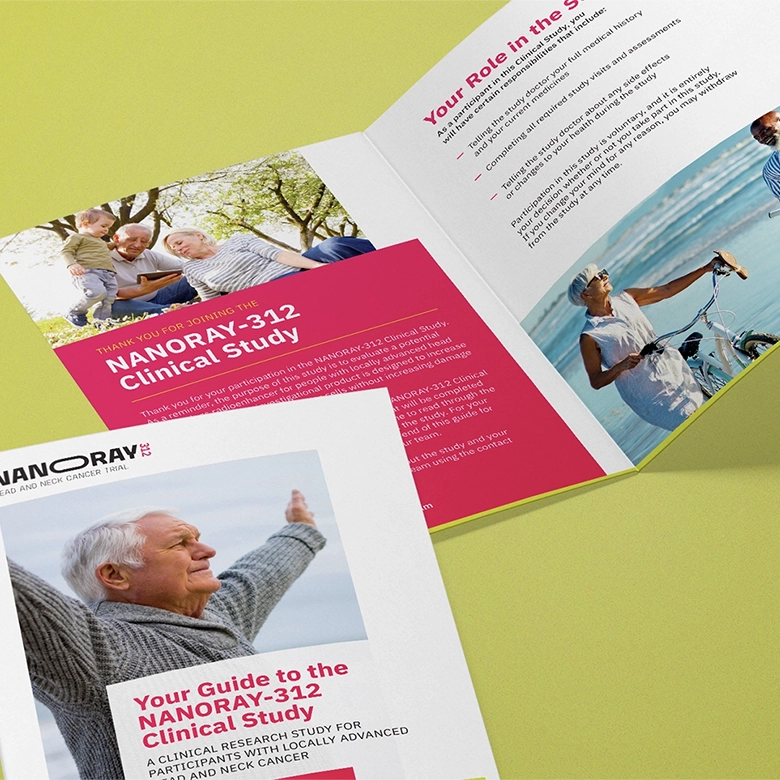 Patient recruitment clinical study branding and content development