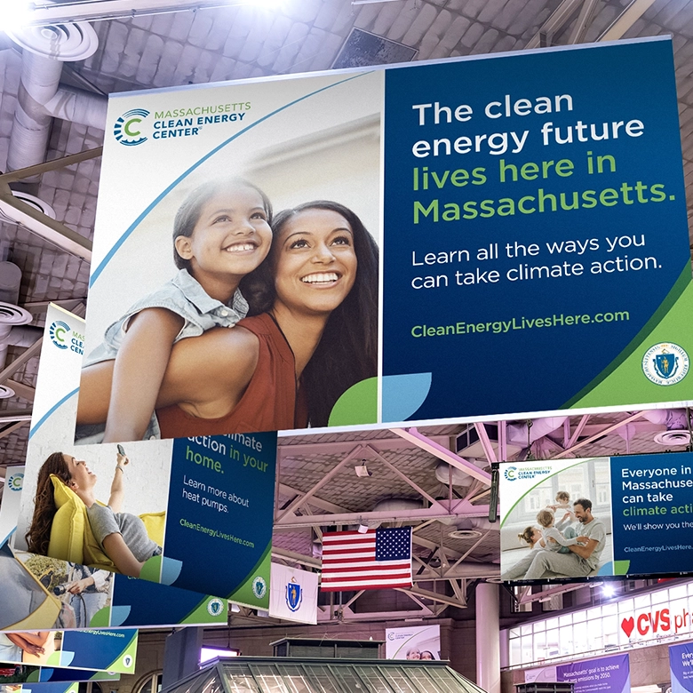 Clean energy company out of home advertising